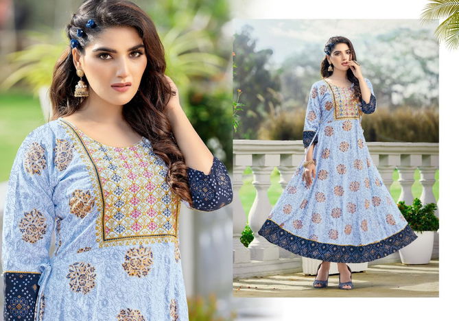 New Manika Printed Designer Kurtis Catalog
